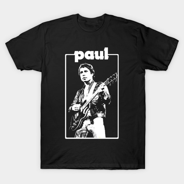 Paul  The White Stencil T-Shirt by mendpotterson